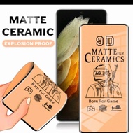 Tempered Glass Ceramic Matte Samsung A6 Plus/A8 Plus/A7 2017/A7 2018