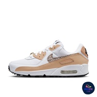 [ของแท้ ส่งฟรี PRE-ORDER] NIKE W AIRMAX 90 [100WHITE/HEMP] WFB2617 24cm