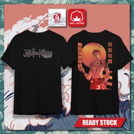 100% COTTON RYOMEN SUKUNA 13 JUJUTSU KAISEN Cotton Unisex T Shirt Baju Lelaki Wanita Perempuan Anime