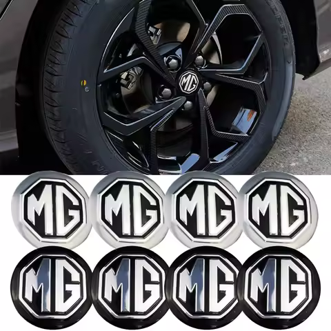 56mm Wheel Center Cover Emblem Sticker for MG3 MG5 MG 6 TF ZR ZS GS GT HS EZS EHS MG7 Morris Garages