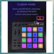 (OAKF) B16 MIDI Keyboard Percussion Pad - for Music Productio DJ Controller Arranger