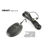 Ashley bc128 bc 128 condenser Cable Microphone Original