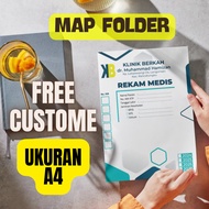 CUSTOME A4 SIZE FOLDER MAP F4/ - A4 Custom FOLDER F4/