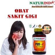 POS K Obat Sakit Gigi Obat Gusi Bengkak Obat Gigi Goyang Gigi Berlubang Ampuh  Murah Herbal Alami Na