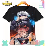 Jujutsu Kaisen Satoru Gojo v4 Kids T-Shirt Anime Satoru Gojo 3D Printing Manga Kids Clothes For Ages
