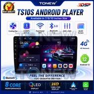 ⚡TS10S Android Player 360⚡ TS10S Android 12 4G 7/9/10 inches Wireless Apple Carplay/Android Auto/4+3