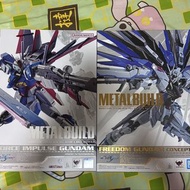 Metal build Freedom Gundam Impulse Gundam 自由高達 脈沖高達 impulse Gundam freedom Gundam Gundam seed destin