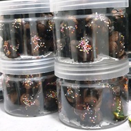 Wantcookies Kue Kering Koko krunch - Kue kering Coklat Toples 300gr  Organik Rendah lemak