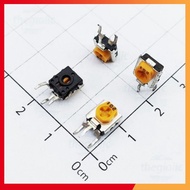 [20 Pieces]- RM063-102 Variable Resistor, Button Potentiometer 1 KOhm Horizontal Adjustment 0.1W Sho