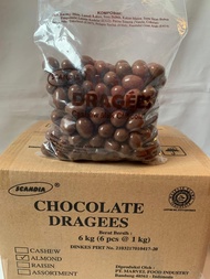 Coklat Mede Merk Scandia 1kg / Coklat Scandia / Coklat susu / Coklat Kiloan / Coklat Mede / Mede / K