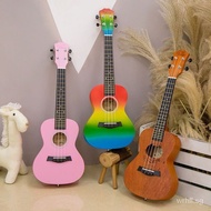 23Inch Ukulele Beginner Student Small Guitar Children Adult Musical Instrument Ukulele Solid Wood VeneerUk