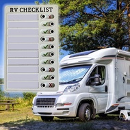 Checklist Memo Board Portable Daily Affairs Checklist Plastic w/ Slider Chores RV To Do List Notepad