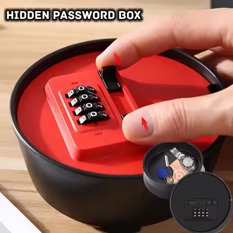 Password Box Can Be Hidden Wall Mount Key Storage Secret Box Organizer Password Security Code Lock S