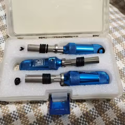 1set Tubular Lock Pick 3pcs/Set 7 Pin Advanced Lock Picks Set 7.0mm 7.5mm 7.8mm Locksmith Tools