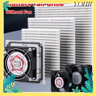 YOHII Cabinet Ventilation Filter, White Without Fan Shutters Fan Grille, ABS Filter Panel