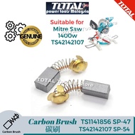 TOTAL 碳刷 Carbon Brush for Mitre Saw 8¼'' 1400w TS42142107 - TS1141856 SP47