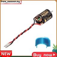 For 1/10 RC Car Crawler Brushed Motor 540 Waterproof with Heat Sink for SCX10 AXI03007 TRX4   Gen8  