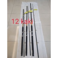 ♩12kaki Joran  pantai Rod 10 Kaki SEAHAWK Harimau power, rod pancing pantai Rod 9kaki Rod Spinning 7