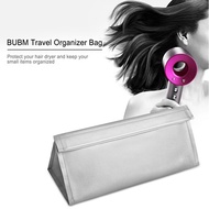 BUBM Travel Organizer Bag PU Protection Case Travel Sleeve For Dyson Hair Dryer Portable Storage Kit