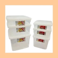 TECH99 Mitico Transparent Food Container Multipurpose Food Storage Bekas Simpanan Bekas Makanan