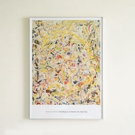 藝術掛畫｜Jackson Pollock：閃光物質 Shimmering Substance