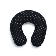 波點迷你充氣頸枕 - 小孩專用 - 黑色