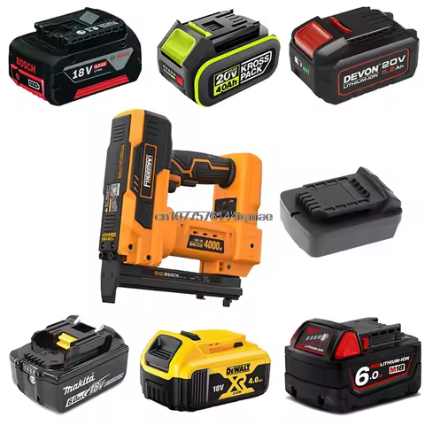 For Makita/Dewalt/Milwaukee/Bosch 18/20V Li-ion Battery to for Freeman 20V Lithium Battery Power Too