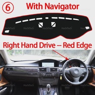 Dashboard Cover Board Anti-Slip Mat Protect Pad Car Sunshade Carpet Dashboard Cover for BMW 3 Series