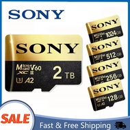 NEW 2TB SONY Micro SD Card High Speed SD Memory Card 128GB 256GB 512GB MicroSD C10 TF Flash Card for