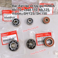 Scooter bearing HONDA Lead 125, Ab 125, SH 125 / SH 150, Vision Gearbox bearing (Gearbox bearing)