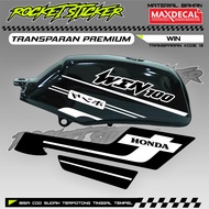 WIN Striping WIN Sticker Variation WIN UV TRANSPARENT CODE 13 PREMIUM MAXDECAL MATERIAL