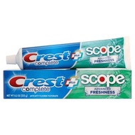 Crest Complete + Scope Advanced Toothpaste 佳齒 高級活性泡沫除菌美白牙膏 8.2oz / 232g【037000873372】