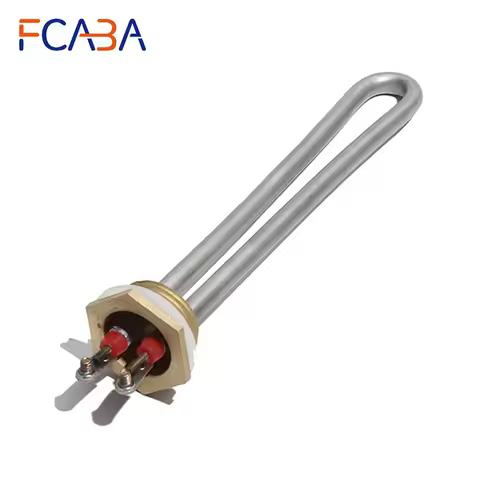 1 Inch/DN25 Electric Heating Element for Boiler Heater/Water Dispenser/Water Fountain Heating Tube 1