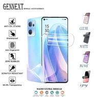 anti gores jelly hydrogel oppo reno 5 5f 5pro f pro 4g 5g full screen - reno 5 4g depan+belakang