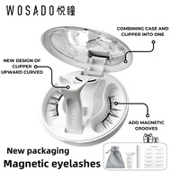 WOSADO Magnetic Eyelash，False Eyelashes Glue Free Eyelash Extension lashes Reusable Wasado Eyelash M