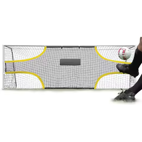 Football Net Soccer Goal Portable Soccer Ball Rebound Net for 5/7/11 Player Heavy Duty Soccer Goal N