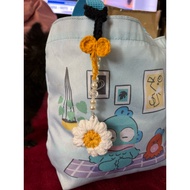 Daisy Gdragon inspired keyring keychain car hang dream catcher