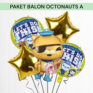 Octonauts Balloon Package A/Octonauts Birthday Decoration Kwazii Peso Tweak Barnacles