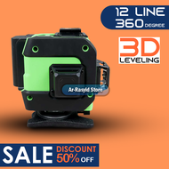 BORKA Laser Meter Ukur Garis Rata Datar Horisontal Dan Vertikal Self Leveling Projector Green Laser 