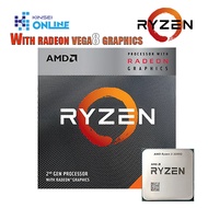 AMD Ryzen 3 2200G Processor with Radeon Vega Graphics 2nd Gen CPU.