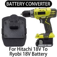 ⓥBattery Converter for Ryobi 18V Li-ion Tools to To for Hitachi 18V Li-ion Battery Adapter Power ☌♚