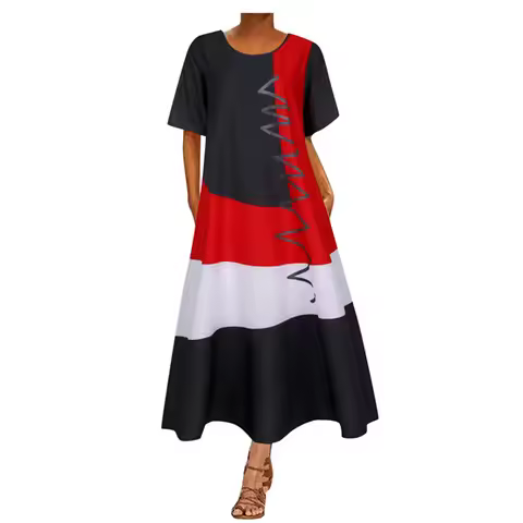 Customizable Long Vintage Dress