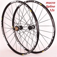 MTB mavic  micro spline 12s Mountain Bike 26/27.5/29inch Wheelset Bicycle Wheels Front 2 Rear 4 Sealed Bearings Hub Disc Brake Wheel Alloy Rim