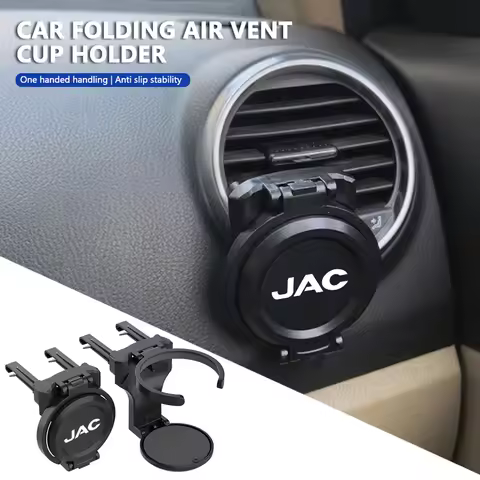 Folding Car Air Outlet Storage Holder Cup Holder For JAC J3 J4 J7 JS2 JS3 JS4 KR1 S2 S3 S4 S5 S7 T8 