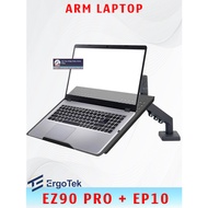 Ez90 + EP10 - Laptop Arm Combo - Laptop stand - Monitor Arm + Laptop lift - F80 + FP2