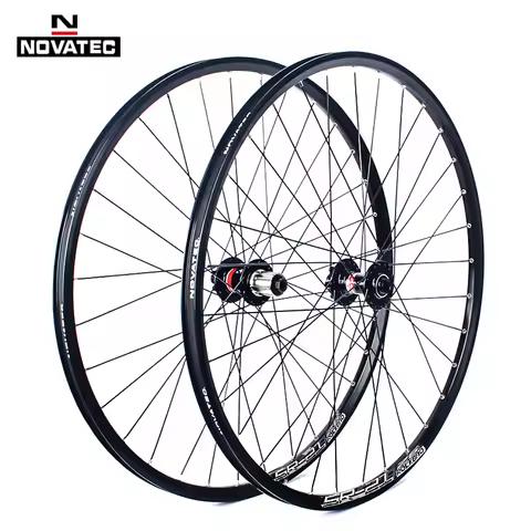 Novatec Mountain bike wheelset 26/27.5/29inch D041/D442 100X135 12X142/148 7-11 speed 32H Disc brake