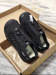 🌈 全新正品 Keen Uneek nxis 減震耐磨防滑低幫編制厚底涼鞋  男女同款 黑色