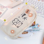 [UtilizingS] Cartoon Children Kawaii Pencil Case Cute Animal Bear Pencil Cases Large School Pencil Bags For Women Girls Stationery Supplies new