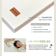 [KORMAT] Folding Play Mat — 4cm Thick, 8-Layer High Density Foam | Baby & Kids Safe Cushion Mat