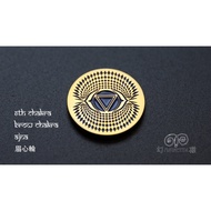 Eyebrow Chakra (Ajna) Sixth Chakra Magnet Consciousness Seed